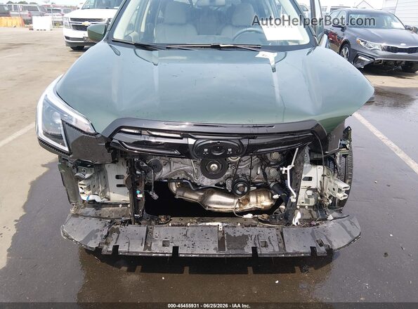 JF2SKADC9RH514491 2024 SUBARU FORESTER Green Դիմացի տեսք