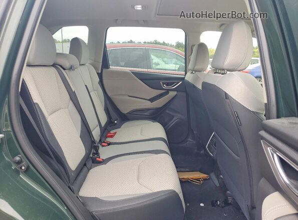 JF2SKADCXNH410506 2022 SUBARU FORESTER Green Rear interior view