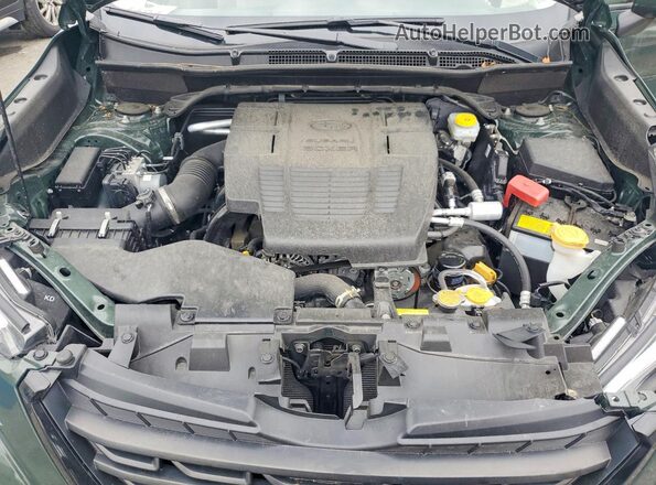 JF2SKADCXNH410506 2022 SUBARU FORESTER Green Engine compartment view