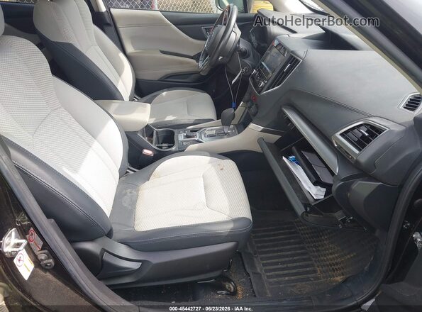 JF2SKAEC0KH509183 2019 SUBARU FORESTER Black Вид салону спереду