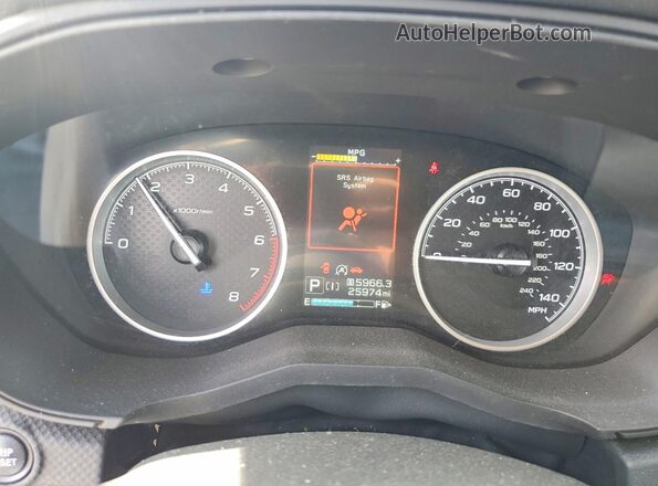JF2SKAEC0PH416512 2023 SUBARU FORESTER Синий Вид щитка приборов