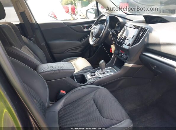 JF2SKAEC1KH406824 2019 SUBARU FORESTER Black Вид салону спереду