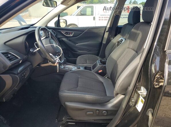JF2SKAEC1NH513697 2022 SUBARU FORESTER Black Vista interior delantera