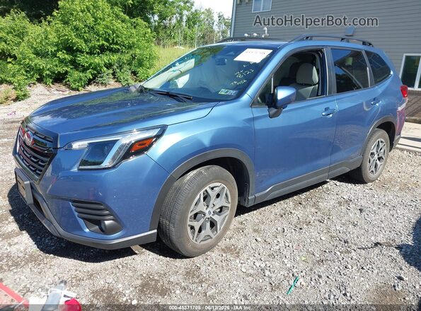 JF2SKAEC1PH458123 2023 SUBARU FORESTER Blue Przód lewy