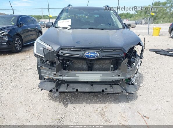 JF2SKAEC2NH408585 2022 SUBARU FORESTER Gray Widok z przodu