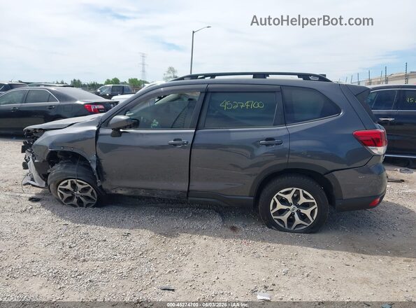 JF2SKAEC2NH408585 2022 SUBARU FORESTER Gray Widok wnętrza 360 stopni