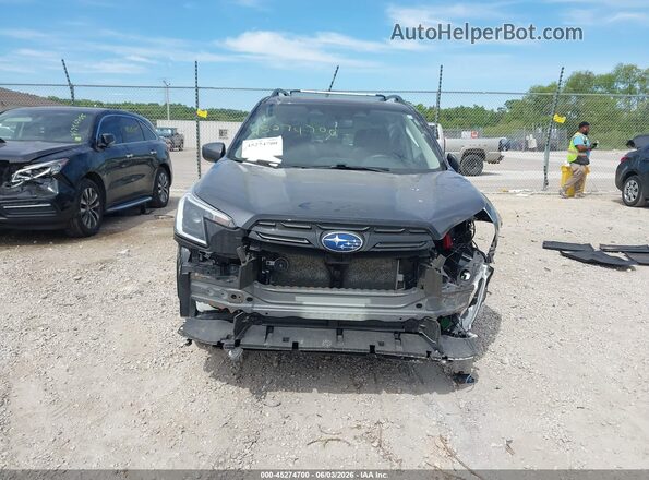 JF2SKAEC2NH408585 2022 SUBARU FORESTER Gray Widok zestawu wskaźników
