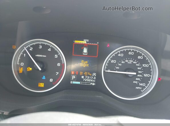 JF2SKAEC2NH408585 2022 SUBARU FORESTER Gray Widok tylnych siedzeń