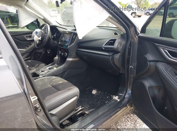 JF2SKAEC2NH408585 2022 SUBARU FORESTER Gray Widok wnętrza z przodu