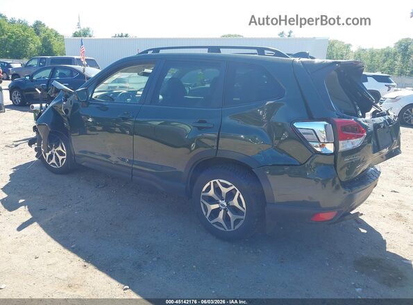 JF2SKAEC2NH462405 2022 SUBARU FORESTER Зеленый Задняя левая четверть