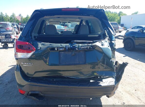 JF2SKAEC2NH462405 2022 SUBARU FORESTER Зеленый 