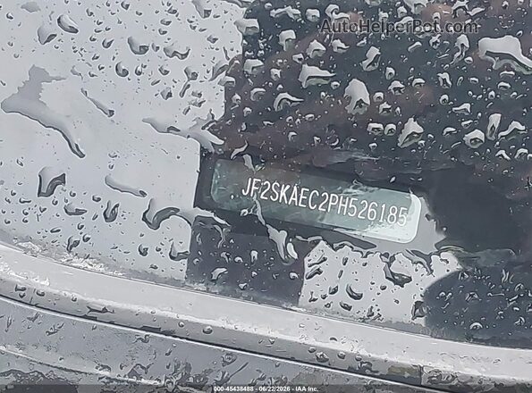 JF2SKAEC2PH526185 2023 SUBARU FORESTER Серебряный 