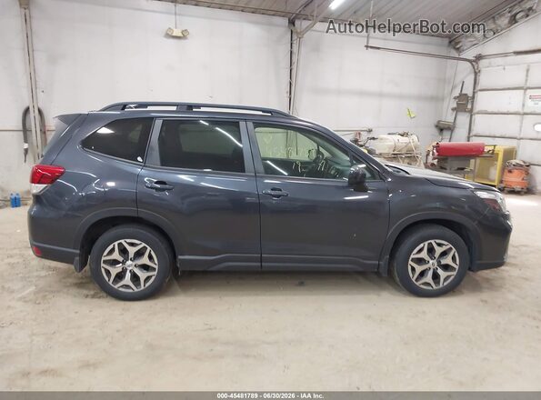 JF2SKAEC3KH411345 2019 SUBARU FORESTER Black Սալոնի հետևի տեսք
