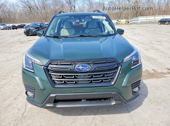 JF2SKAEC4NH520191 2022 SUBARU FORESTER Green 