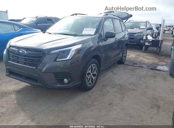 JF2SKAEC4PH438030 2023 SUBARU FORESTER Серый Передняя левая четверть