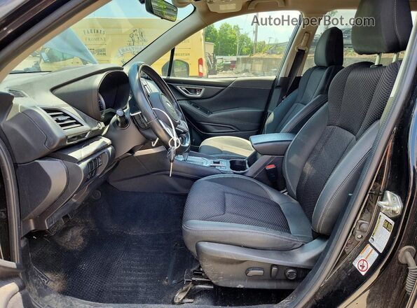 JF2SKAEC6KH571199 2019 SUBARU FORESTER Черный Вид салона спереди