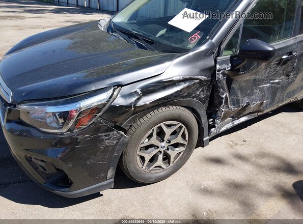 JF2SKAEC7KH551981 2019 SUBARU FORESTER Черный Вид спереди
