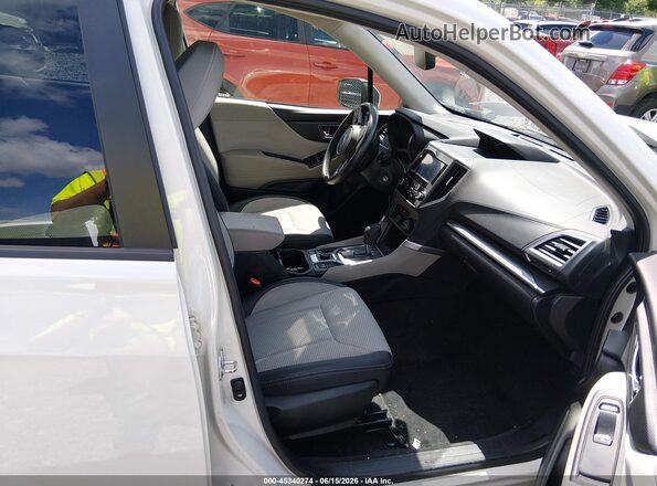 JF2SKAEC8KH572046 2019 SUBARU FORESTER White Widok wnętrza z przodu