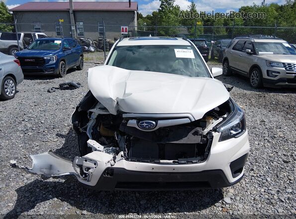 JF2SKAEC8KH572046 2019 SUBARU FORESTER White Widok wnętrza z tyłu