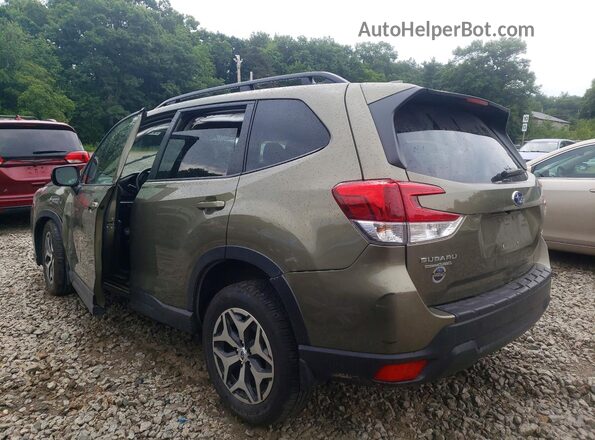 JF2SKAEC8NH432678 2022 SUBARU FORESTER Green Հետևի ձախ
