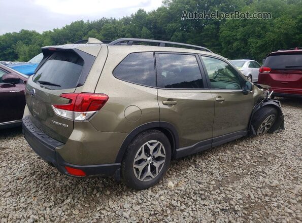 JF2SKAEC8NH432678 2022 SUBARU FORESTER Green Հետևի աջ