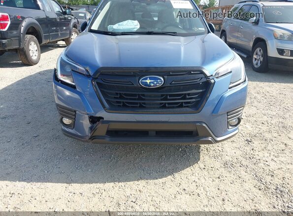 JF2SKAECXPH526516 2023 SUBARU FORESTER Blue Widok zestawu wskaźników