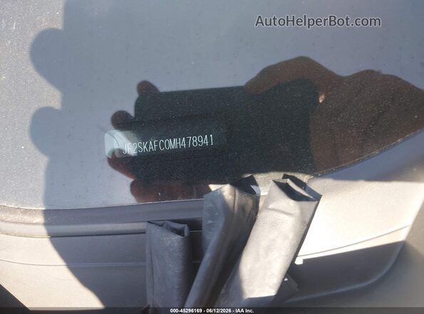 JF2SKAFC0MH478941 2021 SUBARU FORESTER Gray 