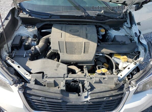 JF2SKAFC1MH566915 2021 SUBARU FORESTER White Vista del compartimento del motor