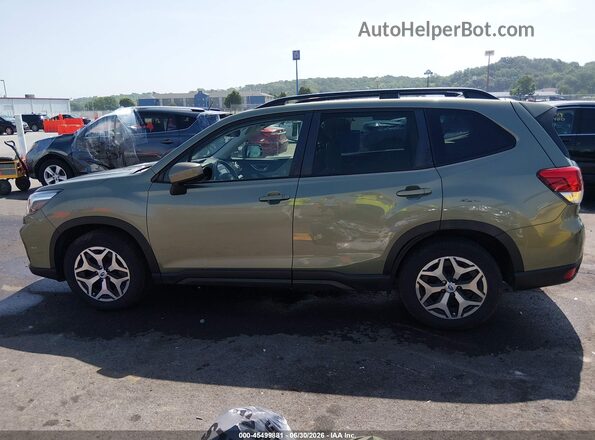 JF2SKAFC2MH566180 2021 SUBARU FORESTER Green Vista interior trasera