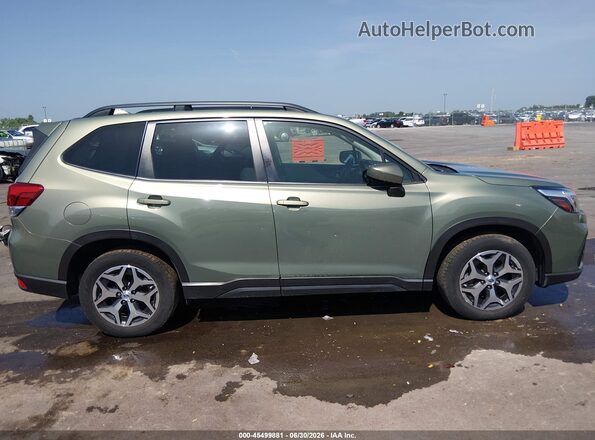 JF2SKAFC2MH566180 2021 SUBARU FORESTER Green Vista frontal