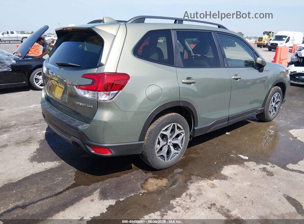 JF2SKAFC2MH566180 2021 SUBARU FORESTER Green Trasero derecho