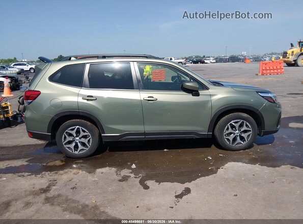 JF2SKAFC2MH566180 2021 SUBARU FORESTER Green Vista del cuadro de instrumentos