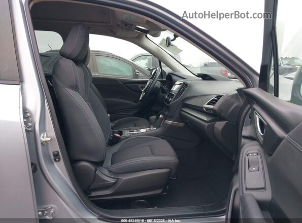 JF2SKAFC6MH439710 2021 SUBARU FORESTER Gray წინა სალონის ხედი