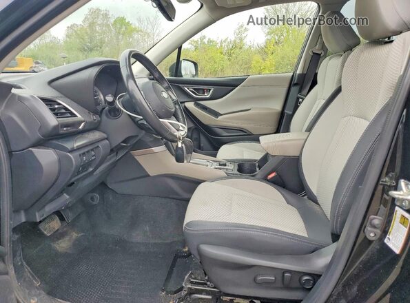 JF2SKAFC6MH468785 2021 SUBARU FORESTER Black Vista interior delantera