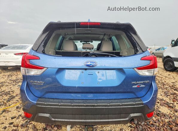 JF2SKAFC7MH402066 2021 SUBARU FORESTER Blue უკანა ხედი