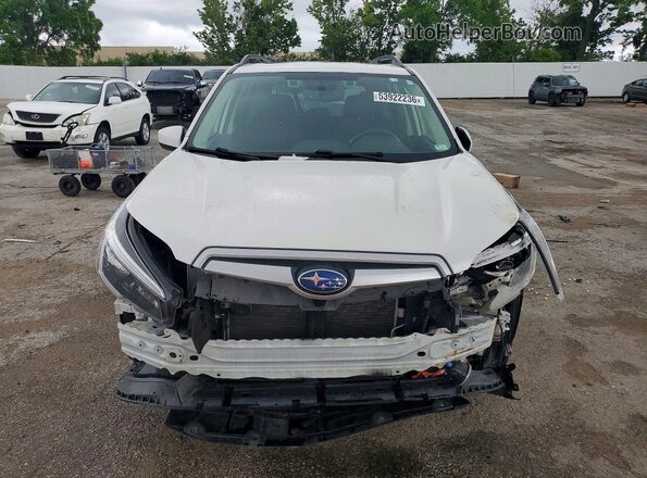 JF2SKAFC8MH429373 2021 SUBARU FORESTER Белый Вид спереди
