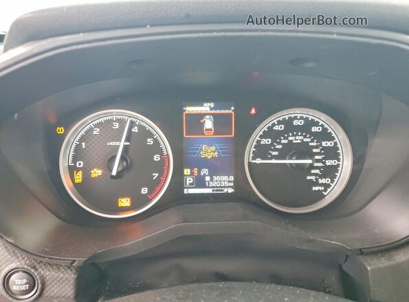 JF2SKAFC8MH429373 2021 SUBARU FORESTER Белый Вид щитка приборов