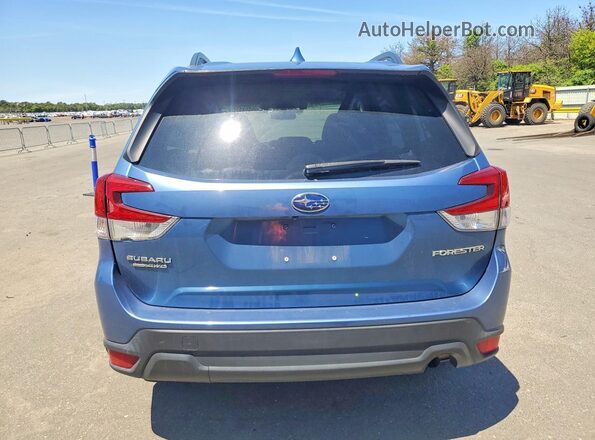 JF2SKAFCXMH520063 2021 SUBARU FORESTER Blue 