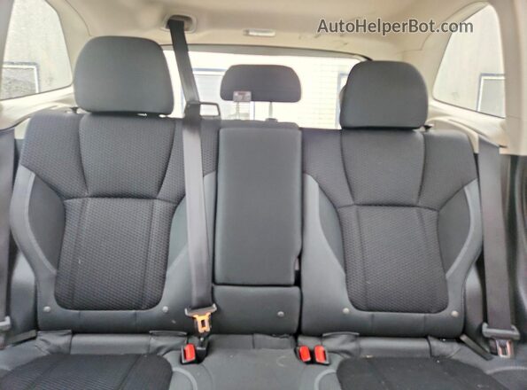 JF2SKAFCXMH577671 2021 SUBARU FORESTER Black Հետևի նստատեղերի տեսք
