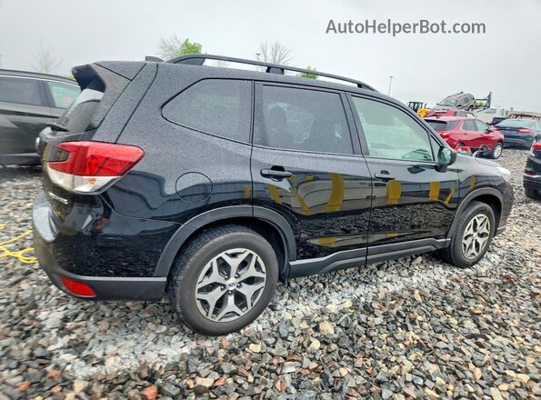 JF2SKAFCXMH577671 2021 SUBARU FORESTER Black Հետևի աջ