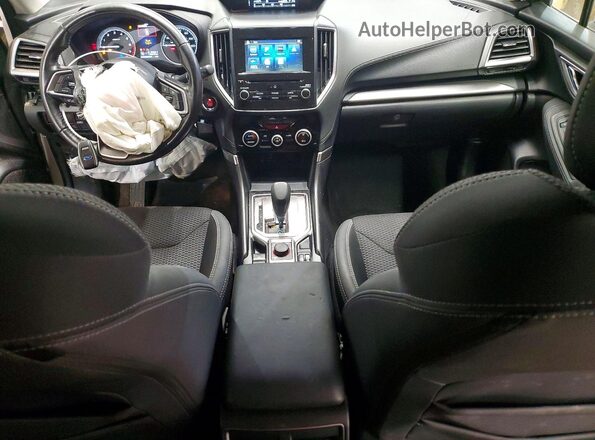 JF2SKAGC1KH474697 2019 SUBARU FORESTER White Vista del salpicadero