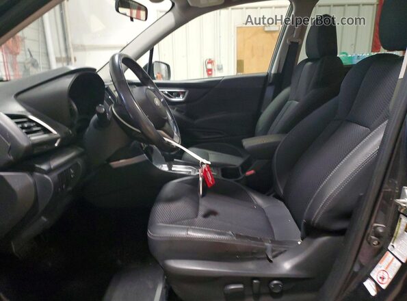 JF2SKAGC2KH450117 2019 SUBARU FORESTER Charcoal Widok wnętrza z przodu