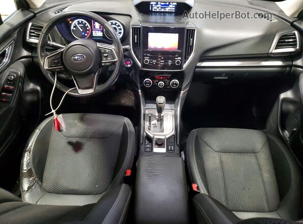 JF2SKAGC2KH450117 2019 SUBARU FORESTER Charcoal Widok deski rozdzielczej