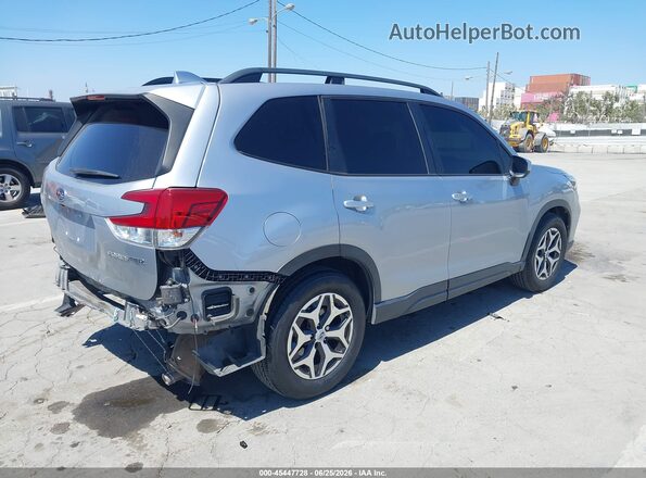 JF2SKAGC2KH576428 2019 SUBARU FORESTER Silver Trasero derecho