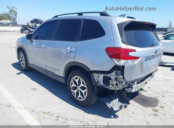 JF2SKAGC2KH576428 2019 SUBARU FORESTER Silver Trasero izquierdo