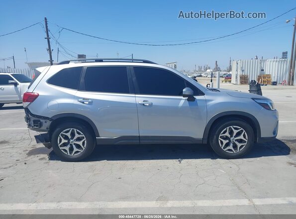 JF2SKAGC2KH576428 2019 SUBARU FORESTER Silver Vista interior trasera