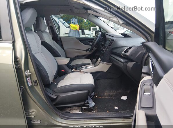JF2SKAGC2LH472863 2020 SUBARU FORESTER Green Front interior view