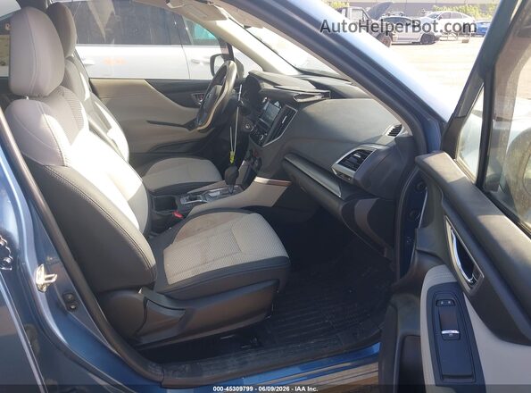 JF2SKAGC2LH584658 2020 SUBARU FORESTER Blue Widok wnętrza z przodu