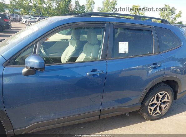 JF2SKAGC2LH584658 2020 SUBARU FORESTER Blue Widok wnętrza 360 stopni
