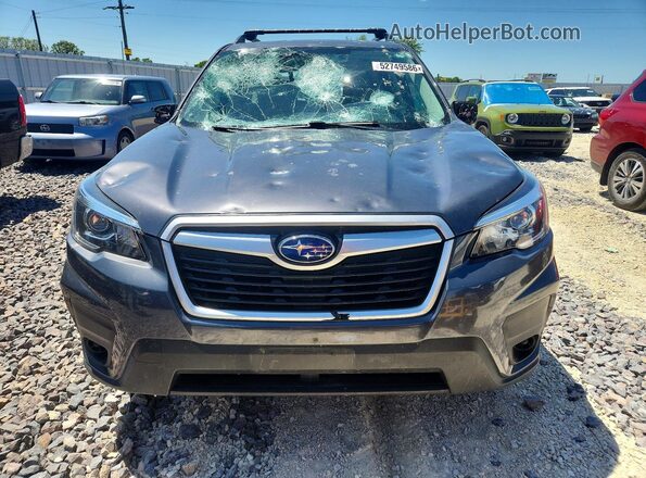 JF2SKAGC3LH527482 2020 SUBARU FORESTER Gray Front view